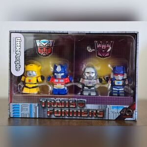 Fisher Price Little People Transformers Set of 4 Toy New With Tag